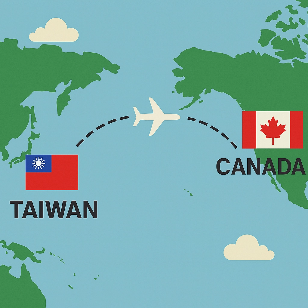 台灣入境加拿大